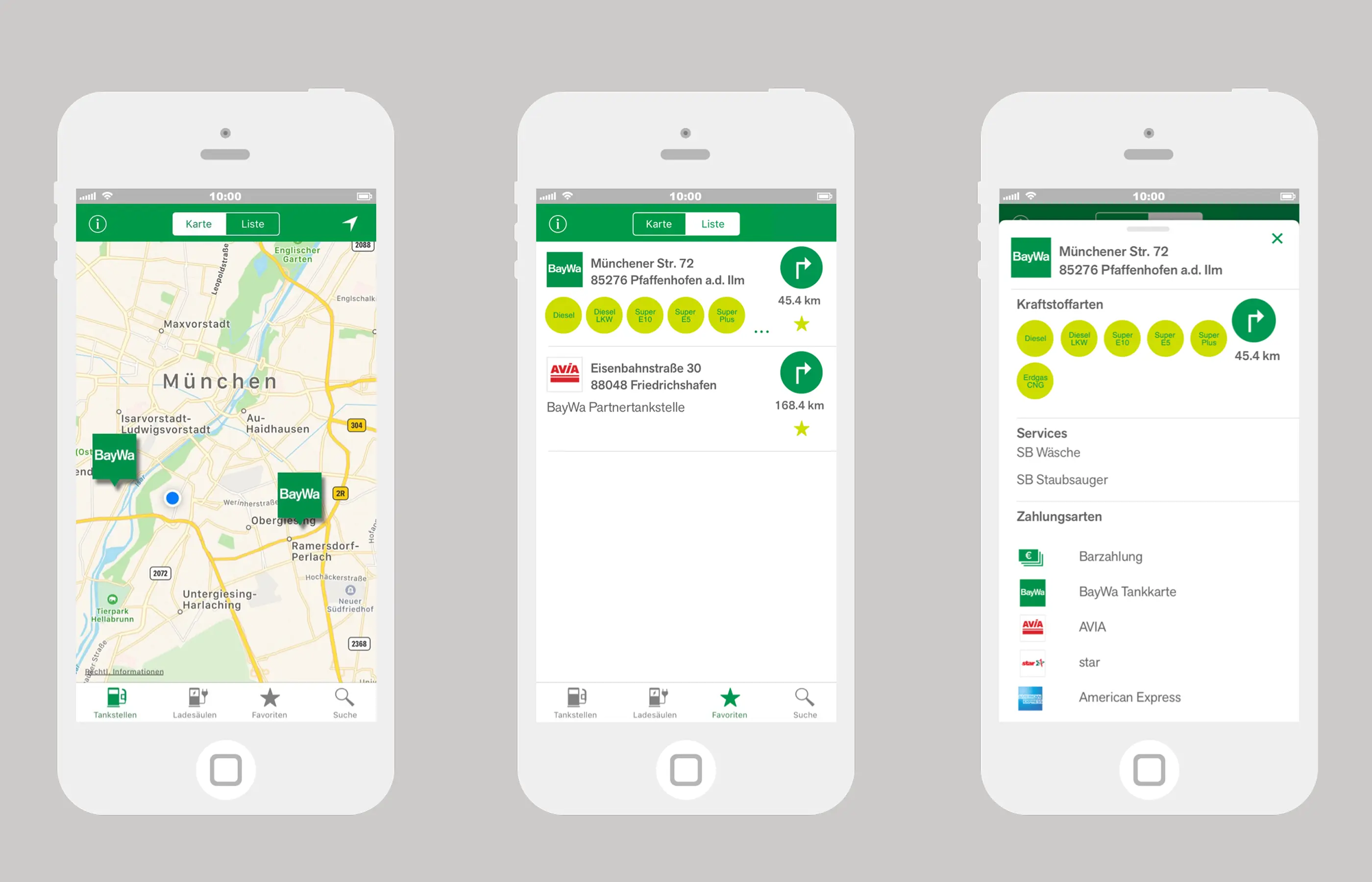 BayWa Tankstellen Mobile App